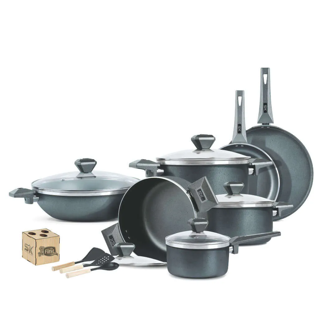 16 Pieces Non Stick Daffodil Gift Pack Set Gray