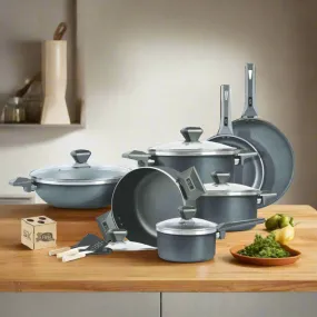 16 Pieces Non Stick Daffodil Gift Pack Set Gray