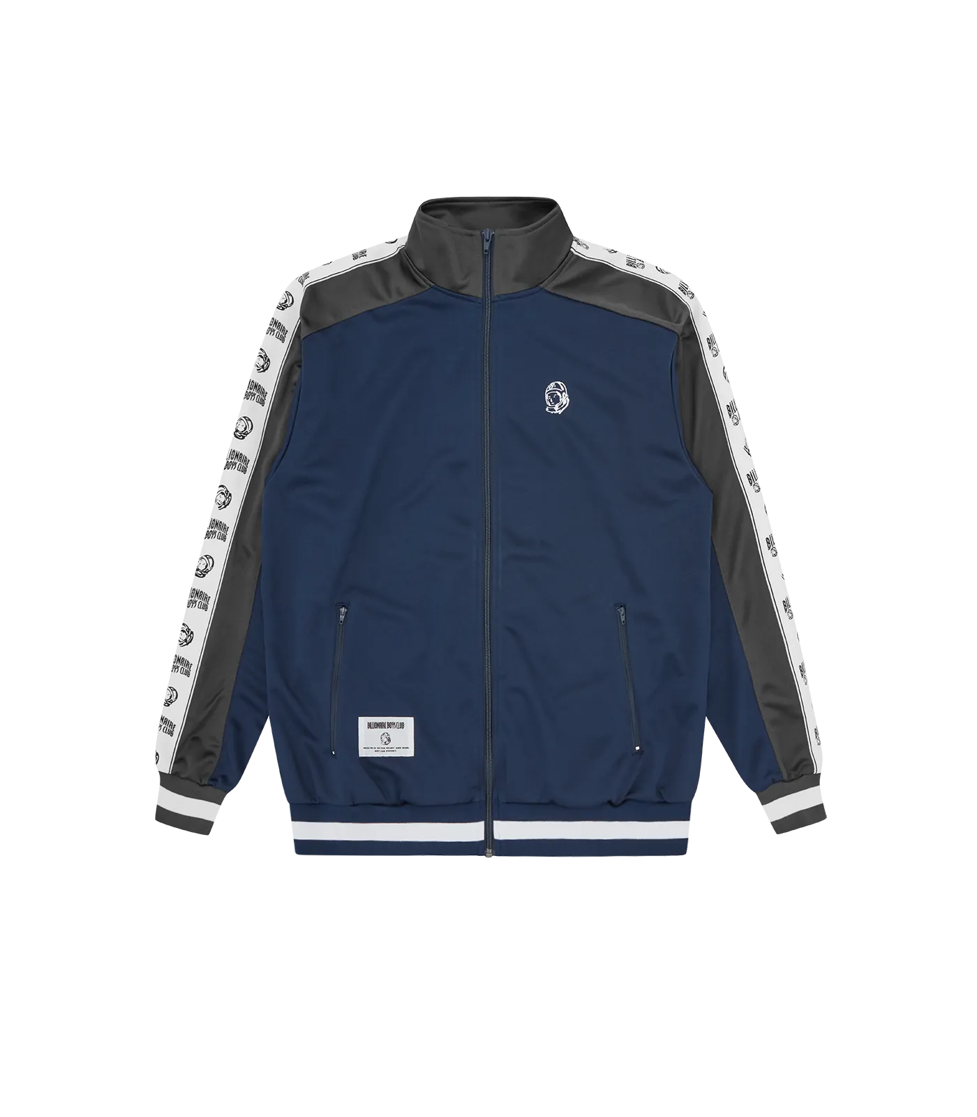 2TONE TRACK JACKET - GREY/NAVY