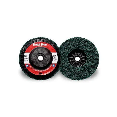 3M 7100175520 Scotch-Brite 4 1/2" x 5/8"-11 Clean & Strip XT Pro ExtraCut Disc