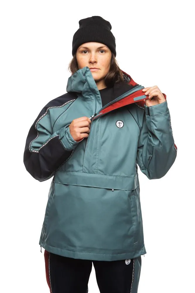 686 Women's Borderless Catchit Anorak Track Shell Jacket
