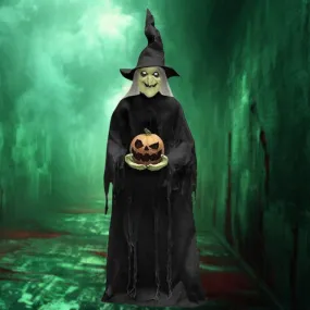 7' Witchy Witch Animated Prop