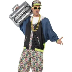 80s Hip Hop Costume Adult Vanilla Ice Track Suit