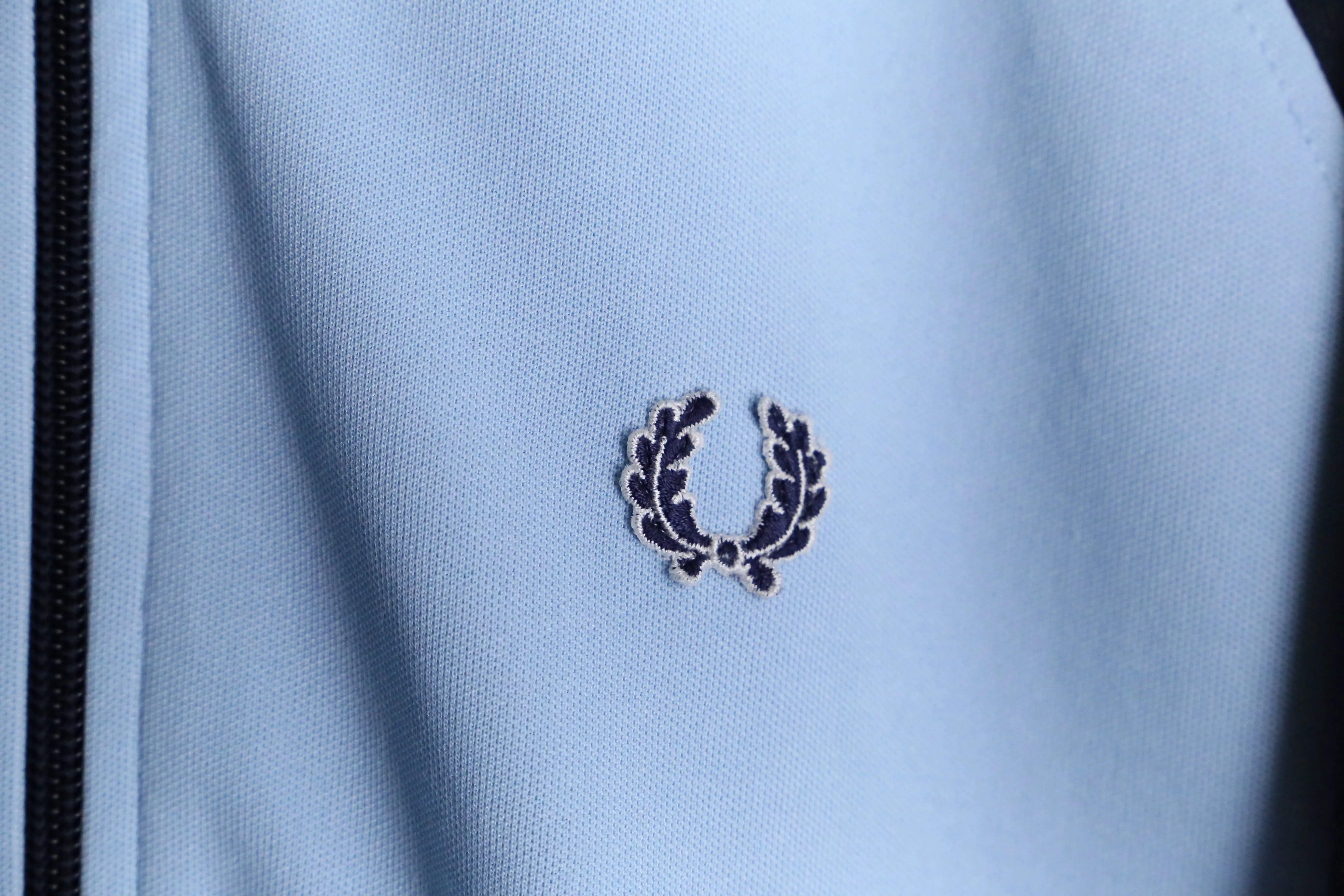 90’s “FRED PERRY” blue×navy track jacket