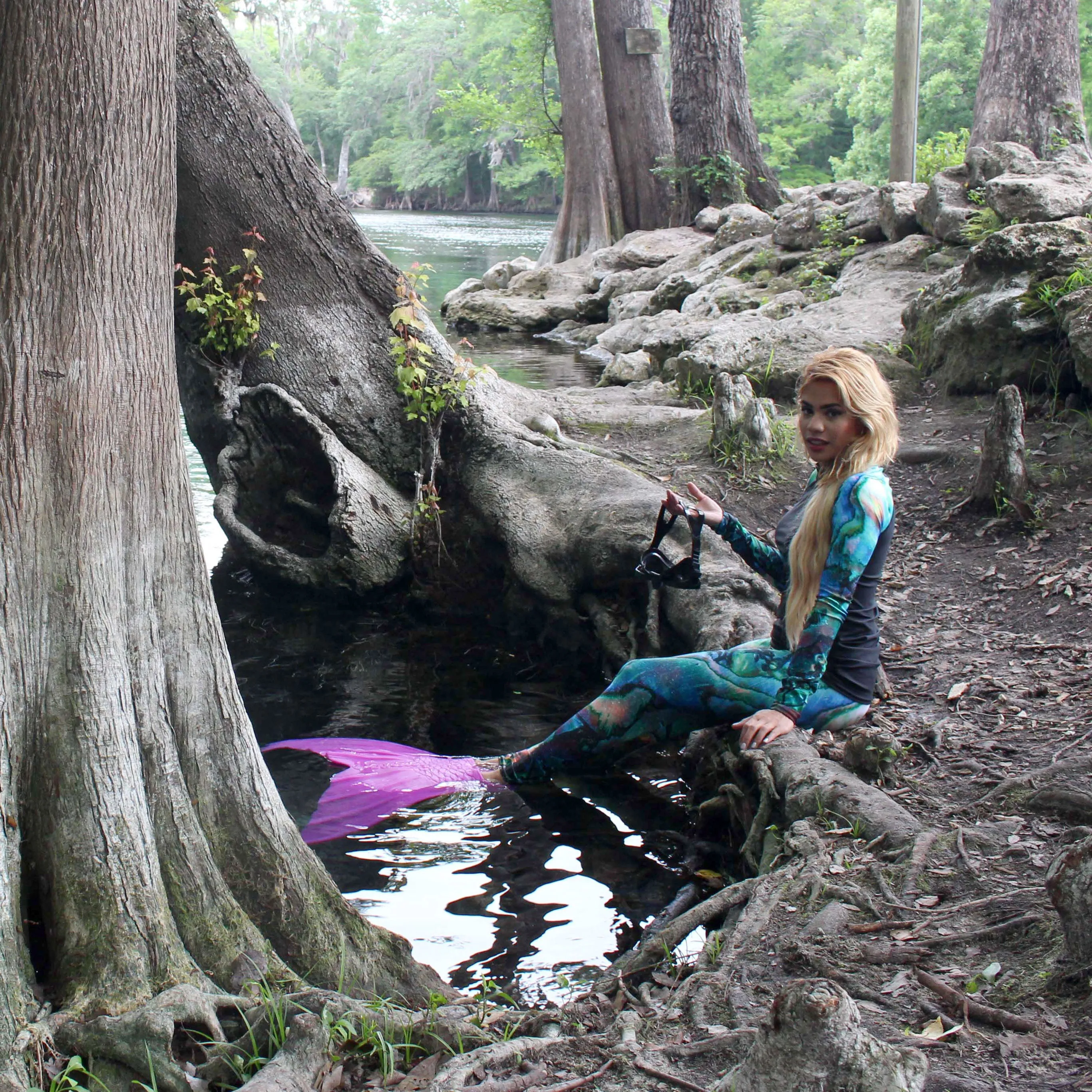 Abalone Mermaid Leggings