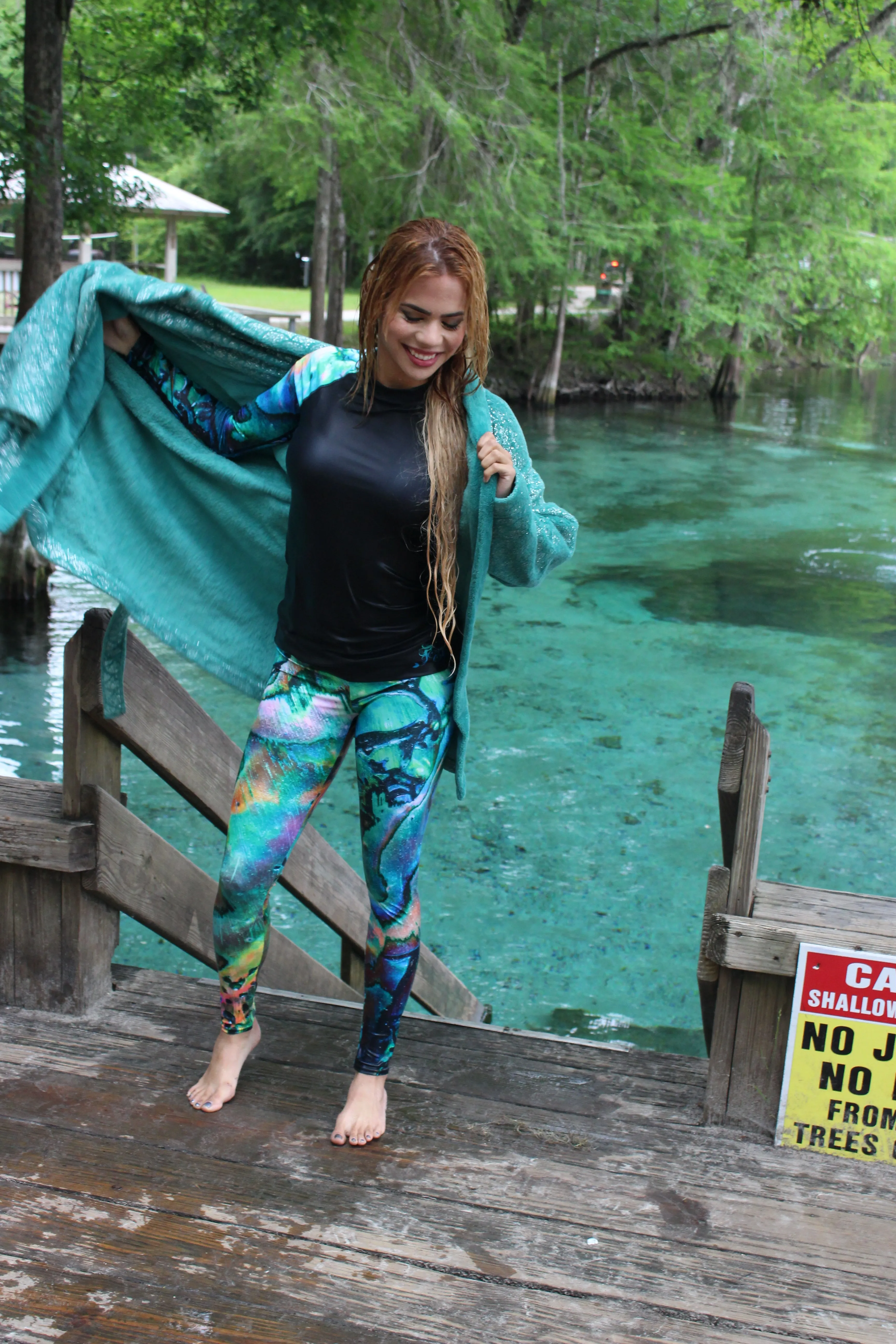 Abalone Mermaid Leggings
