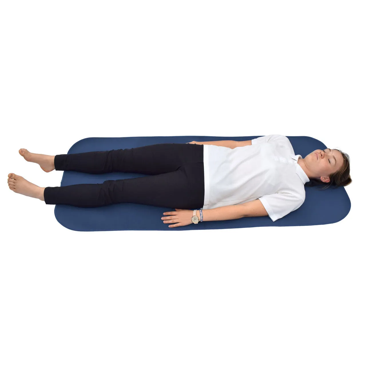 Adult Changing Mat - Steel Blue/Black (UK Tax Exempt)