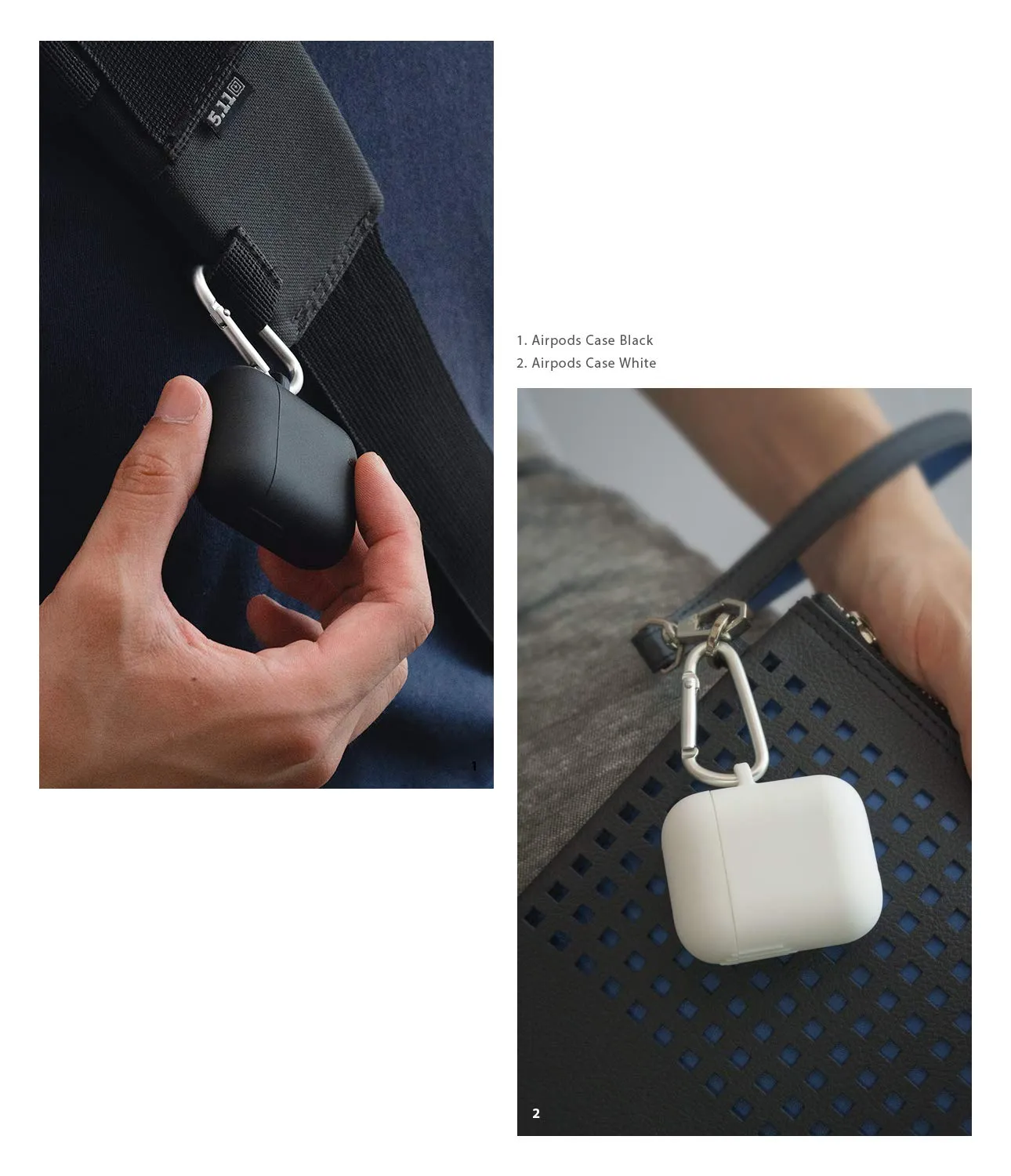 AirPods case (2019) Case Pouch | Silicone - Honey Mustard