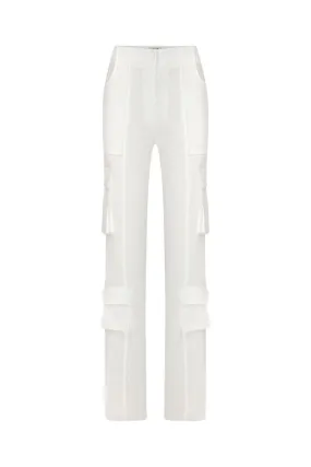 ALISON LINEN CARGO PANTS