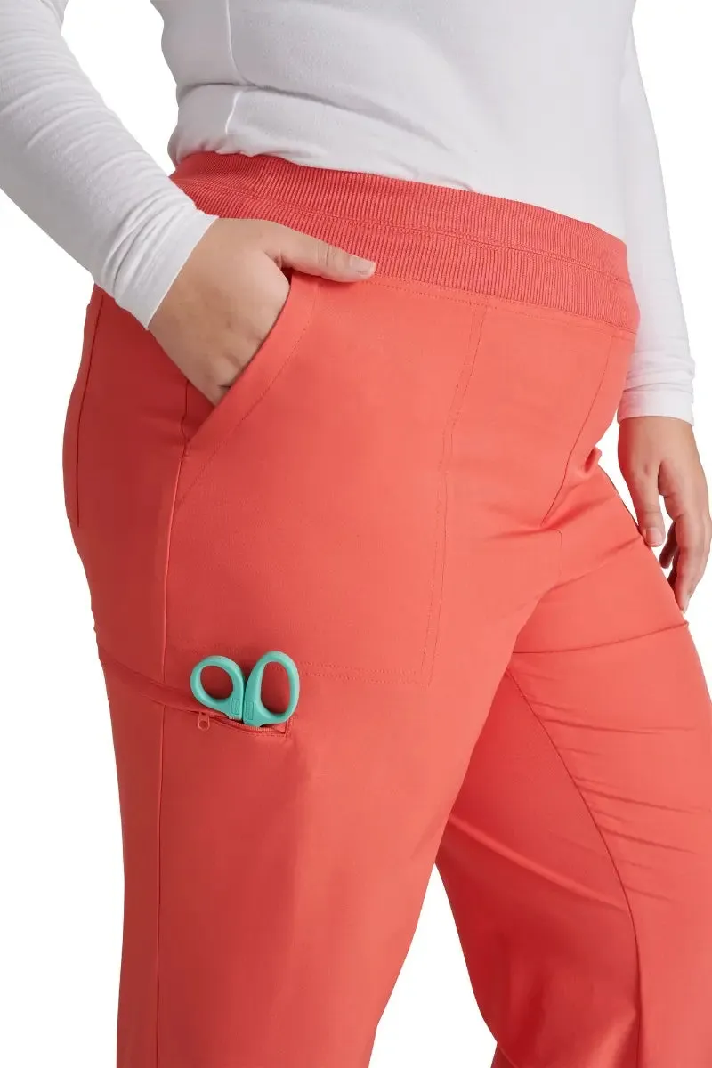 Allura Women's Wide Leg Scrub Pant | Cayenne