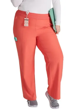Allura Women's Wide Leg Scrub Pant | Cayenne