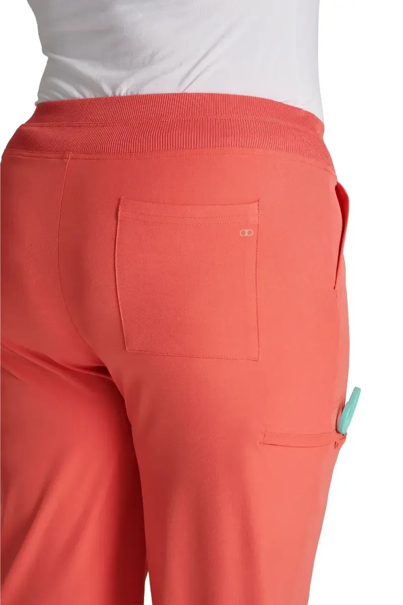 Allura Women's Wide Leg Scrub Pant | Cayenne