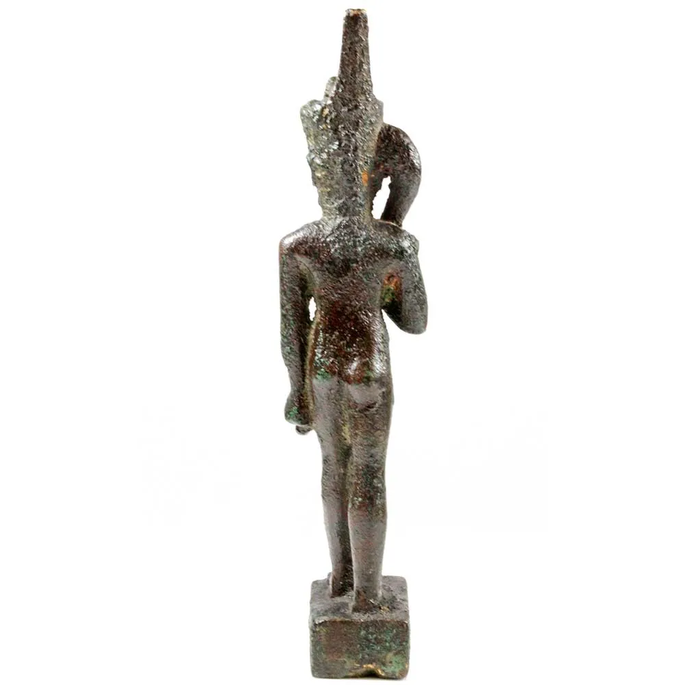 An Egyptian Bronze Figure of Harpokrates, Late Period ca. 664 - 552 BCE