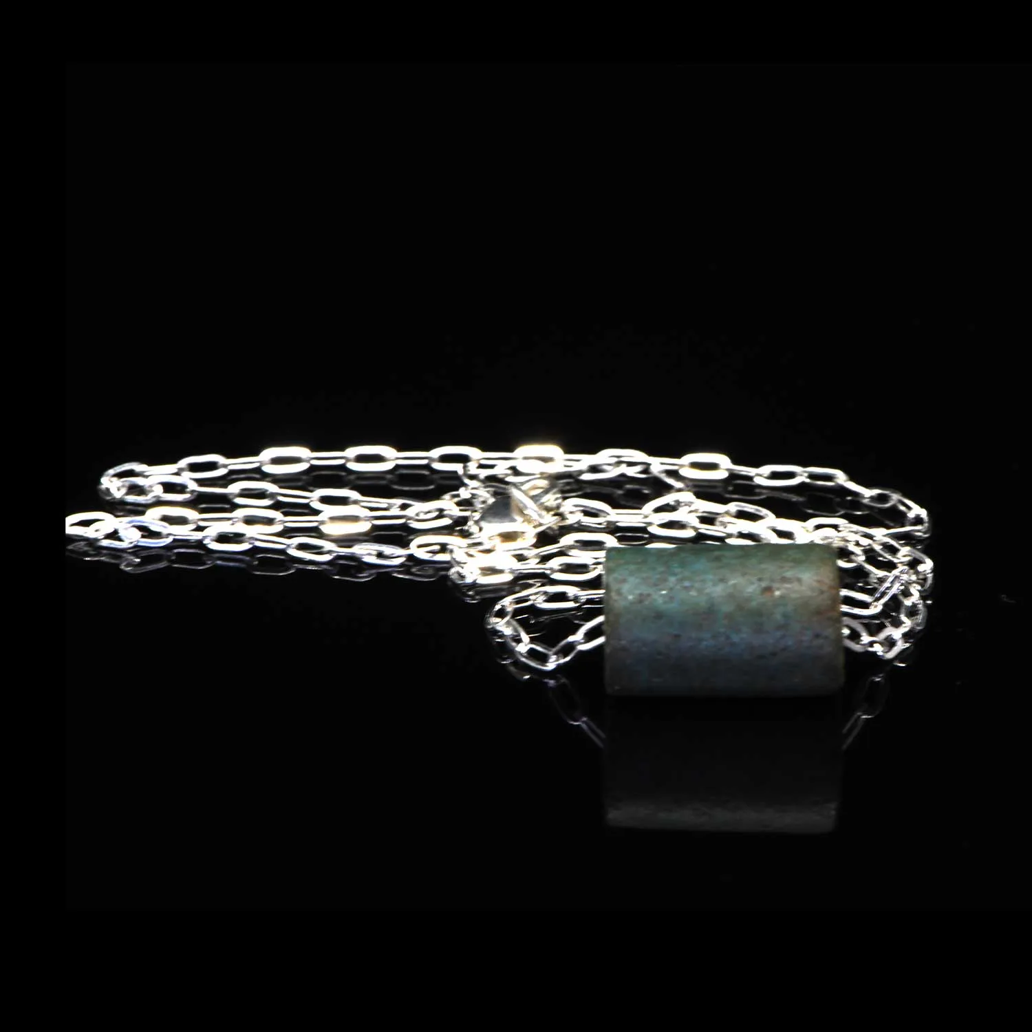 An Egyptian Faience Bead Pendant, Middle Kingdom, ca. 2141 - 2122 BCE