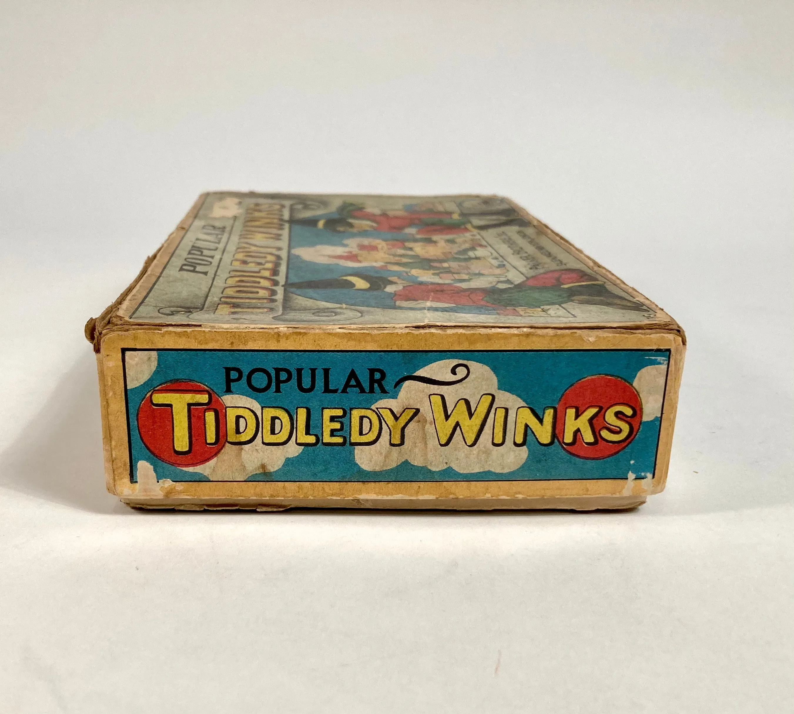 Antique 1920's-1930's TIDDLEDY WINKS Children's Game, Parker Brothers