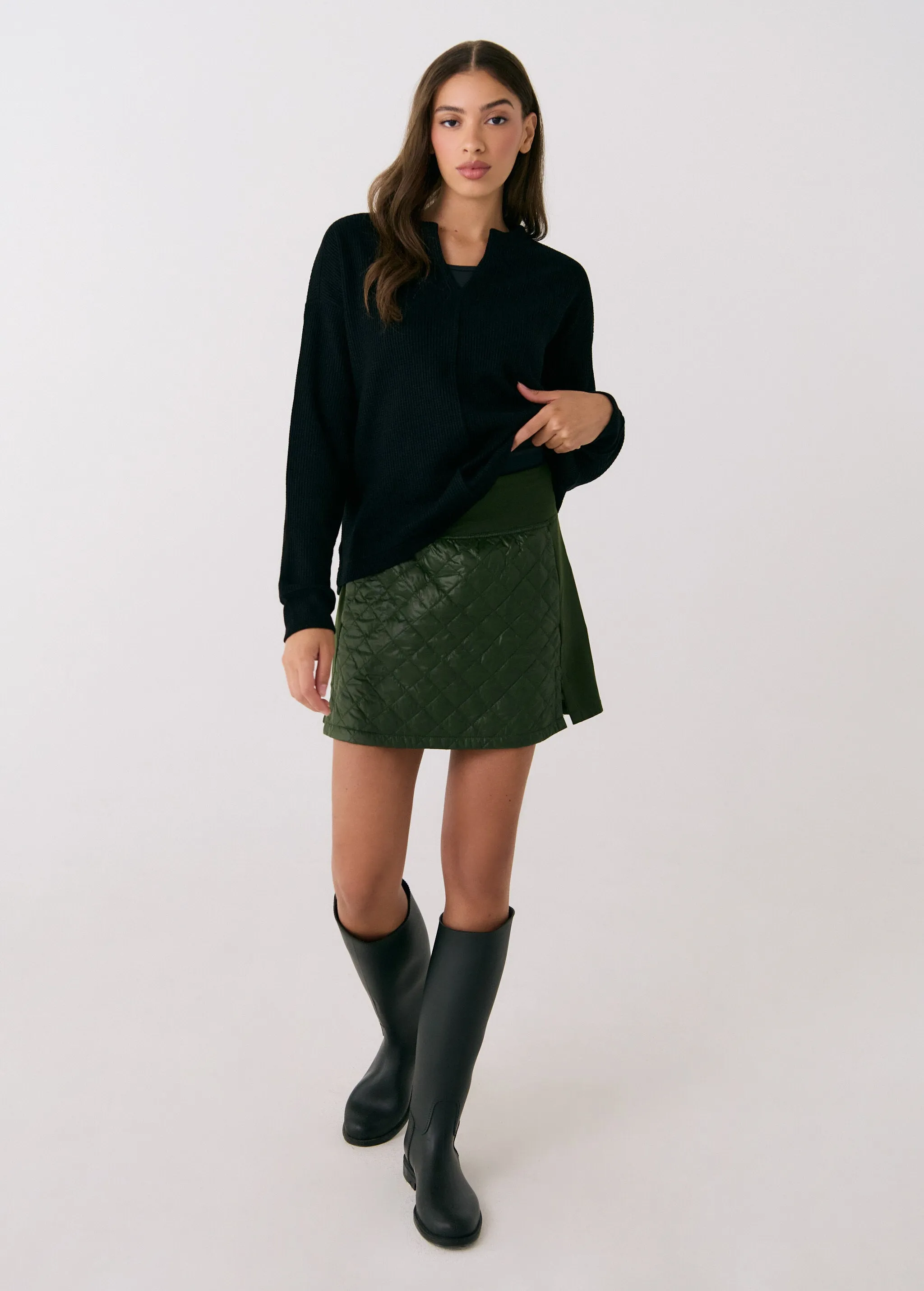 Apex Insulated Quilted Skirt