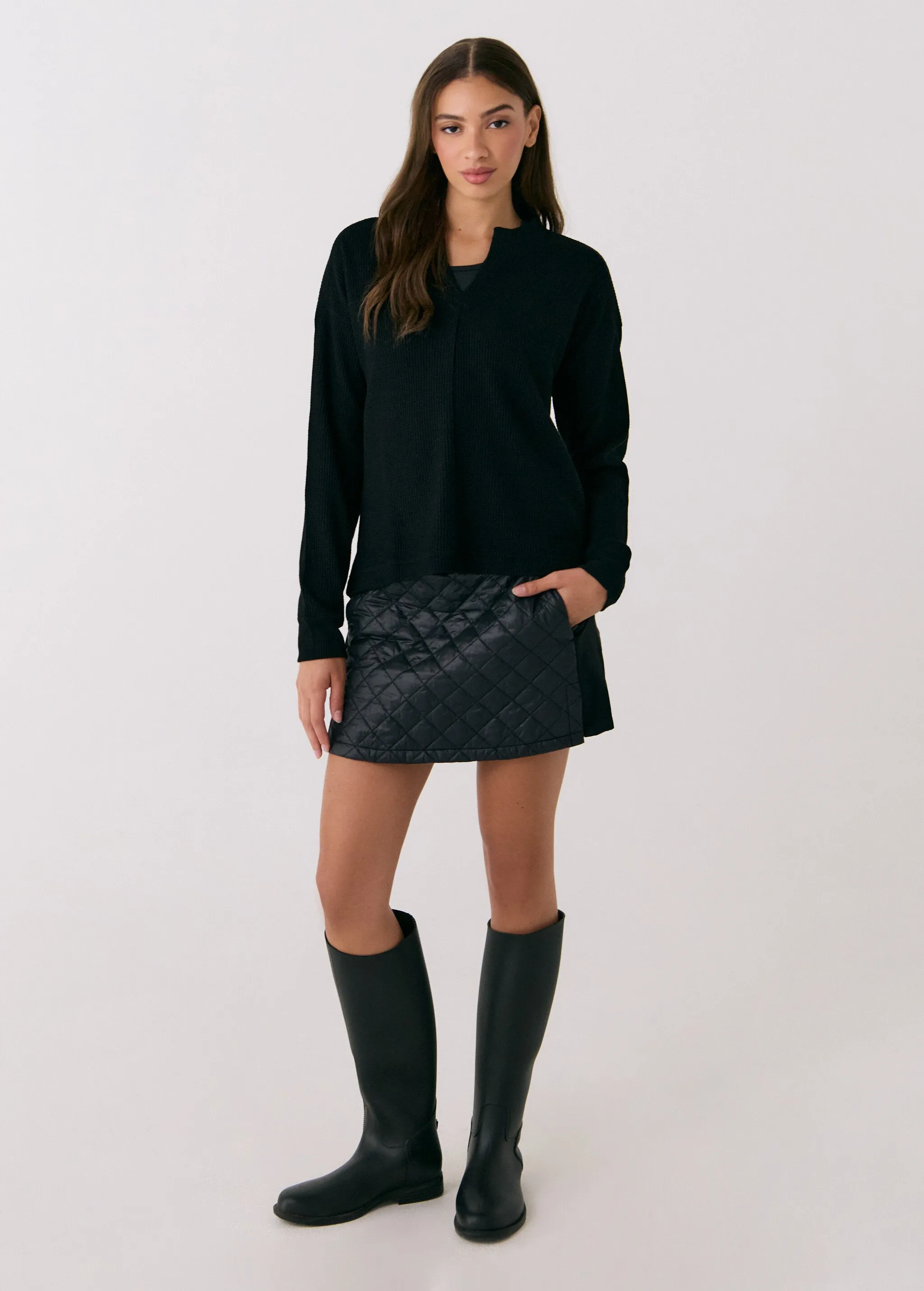 Apex Insulated Quilted Skirt