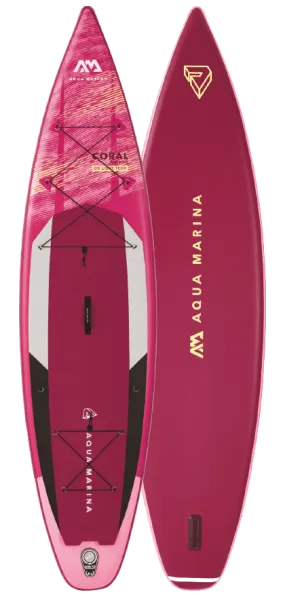 Aqua Marina 11’6” Coral 2022 Touring Inflatable Paddle Board SUP
