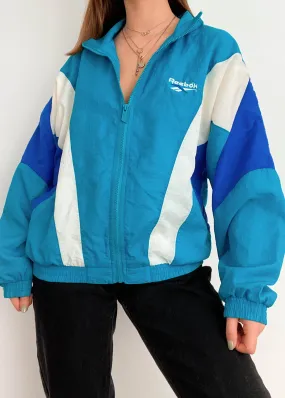 Aquamarine Reebok Windbreaker