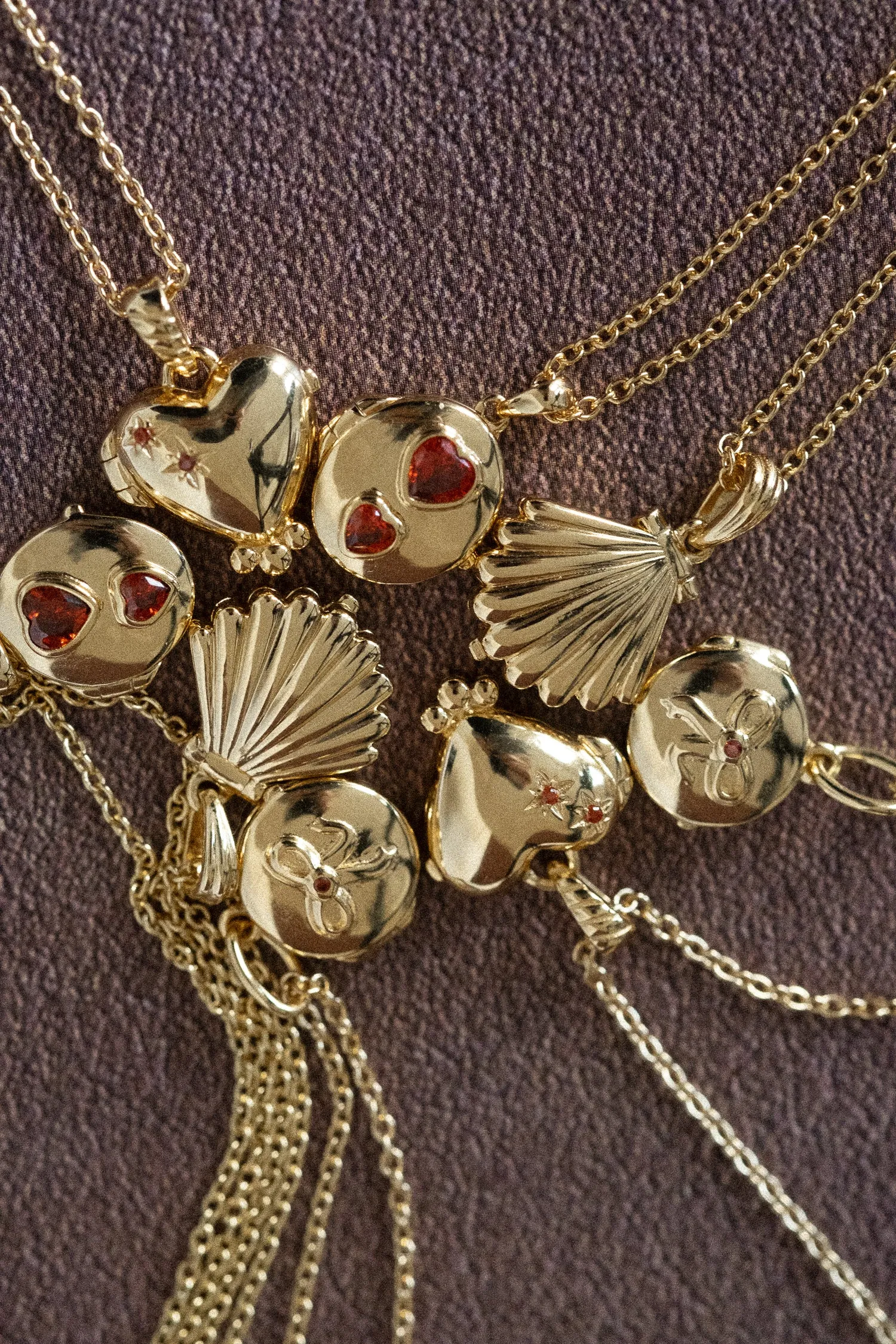 Ariel Shell Engravable Locket Necklace (PRE-ORDER)