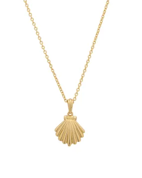 Ariel Shell Engravable Locket Necklace (PRE-ORDER)