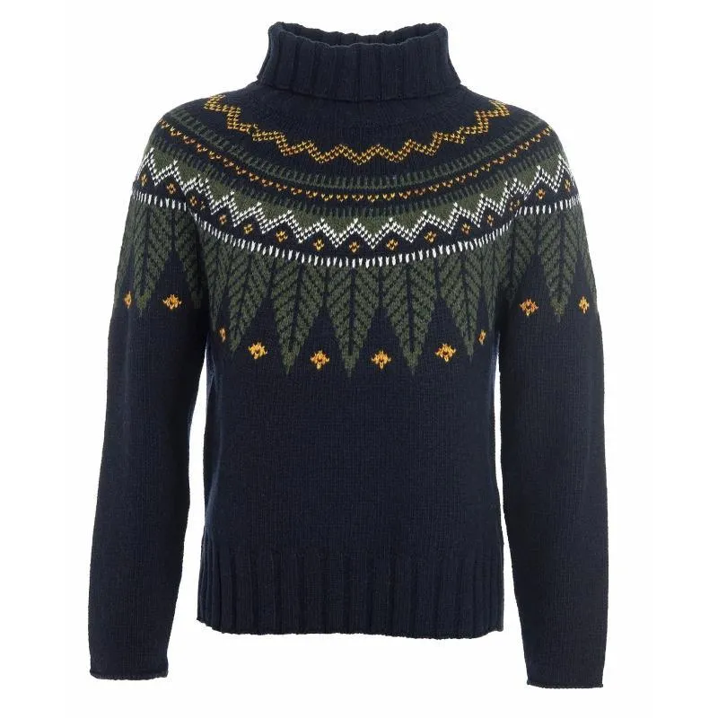Barbour Hebden Ladies Knit - Navy