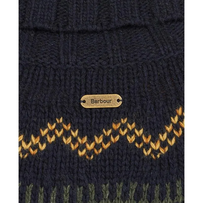 Barbour Hebden Ladies Knit - Navy