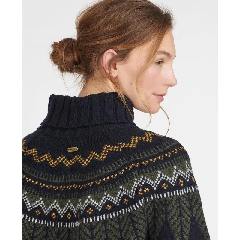 Barbour Hebden Ladies Knit - Navy