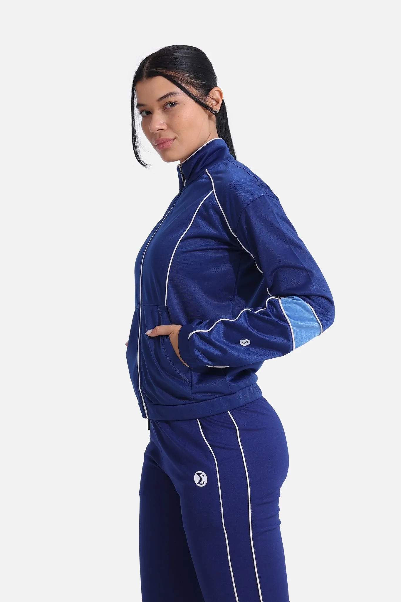 Bellwether Blue Tracksuit Jacket