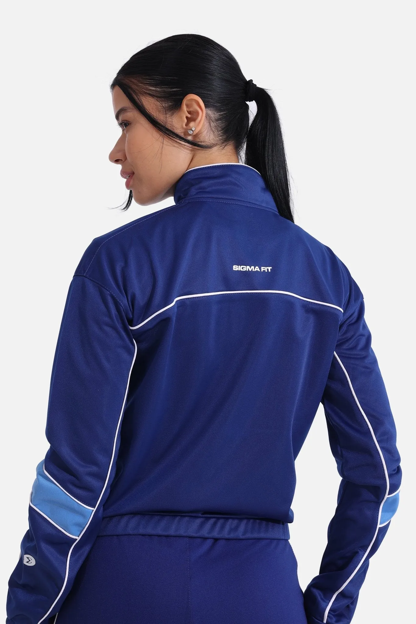 Bellwether Blue Tracksuit Jacket