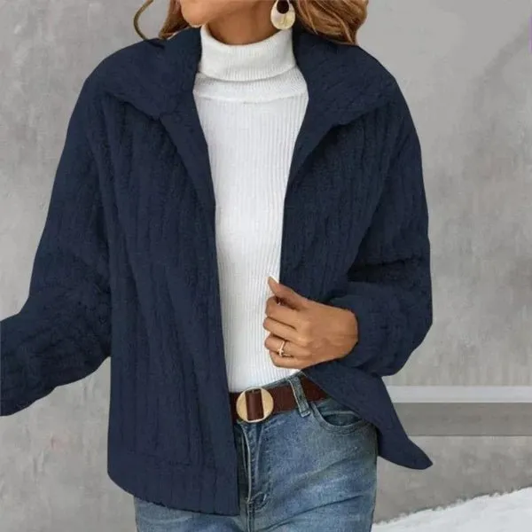 Beverly - Casual Plush Cardigan