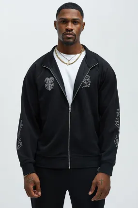 Bliss Track Jacket - Black