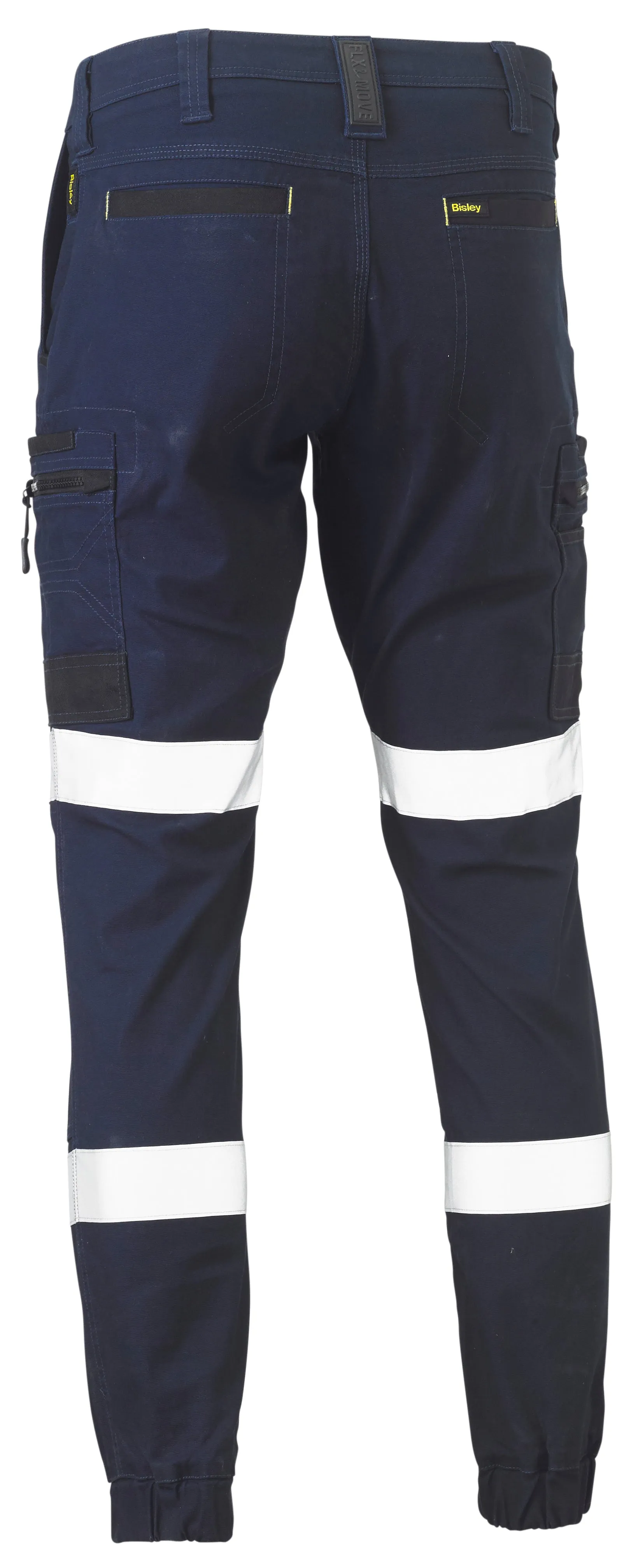 BPC6334T Bisley Flex & Move Taped Stretch Cargo Cuffed Pants - Regular