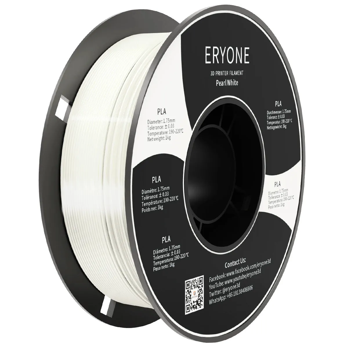 Bundle Sale- ERYONE PLA&Carbon Fiber PLA 3D Filament 1kg  FREE SHIPPING(MOQ:10 rolls,can mix color)