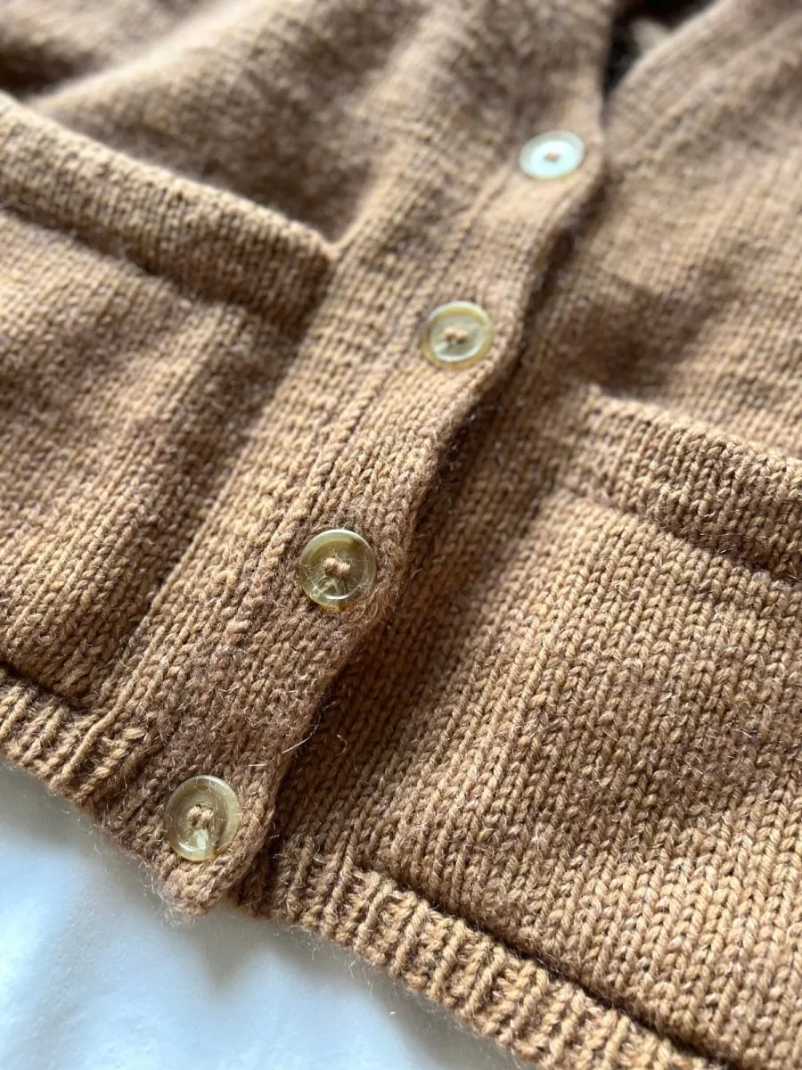 Capulus cardigan by Refined Knitwear, No 20   Silk Mohair knitting kit