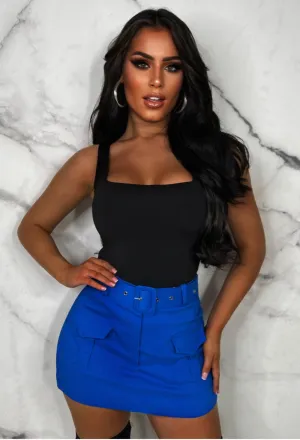 Cargo Class Cobalt Cargo Belted Skort