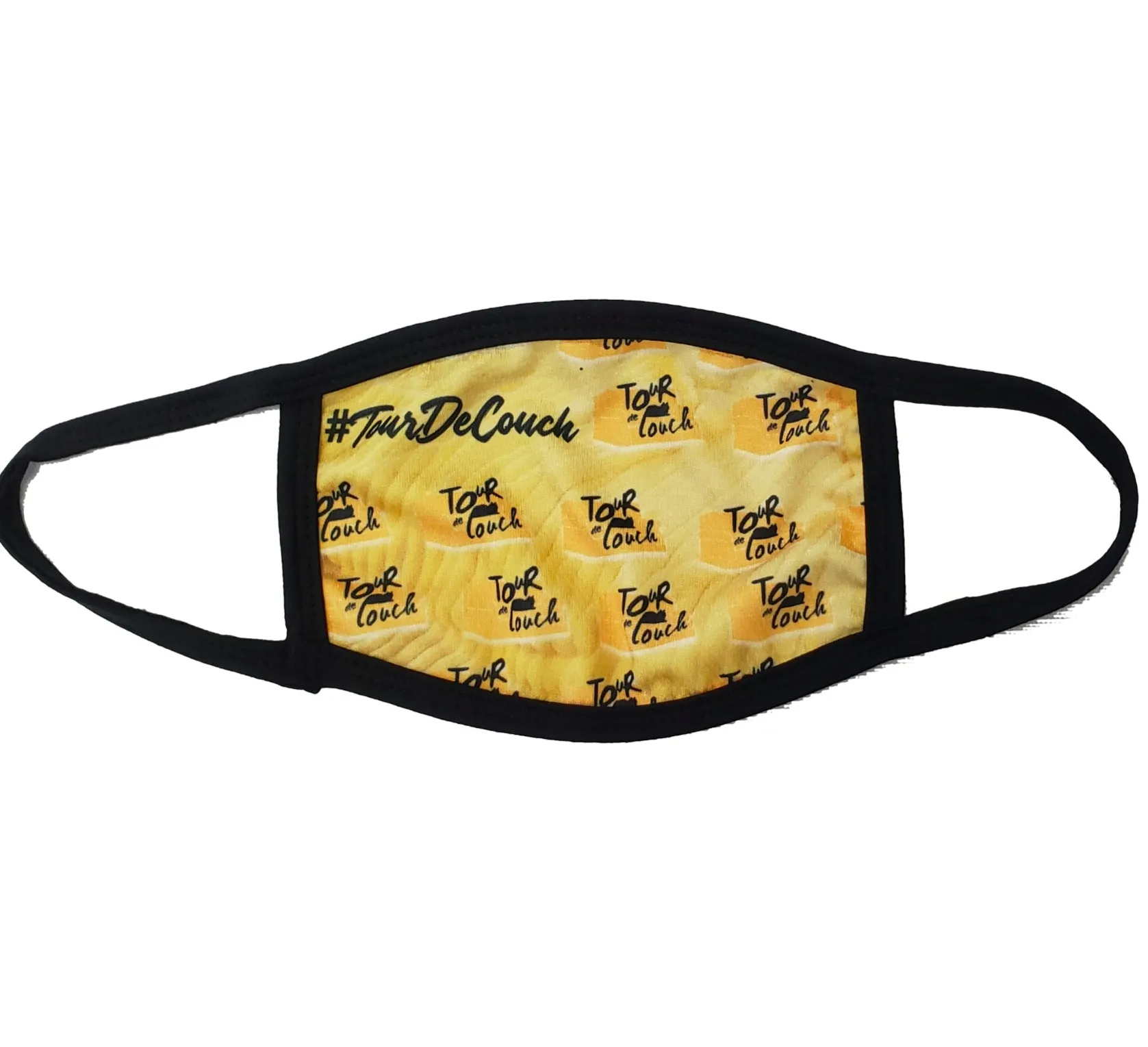 Cat Tour de Couch Cloth Face Mask