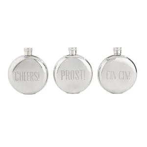 Chateau: Assorted Vintage Phrase Flasks