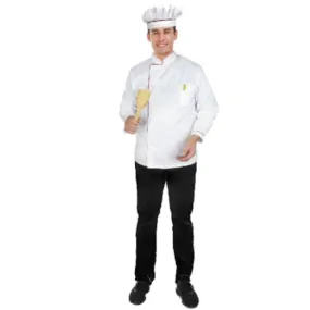Chef Jacket & Hat Adult Costume