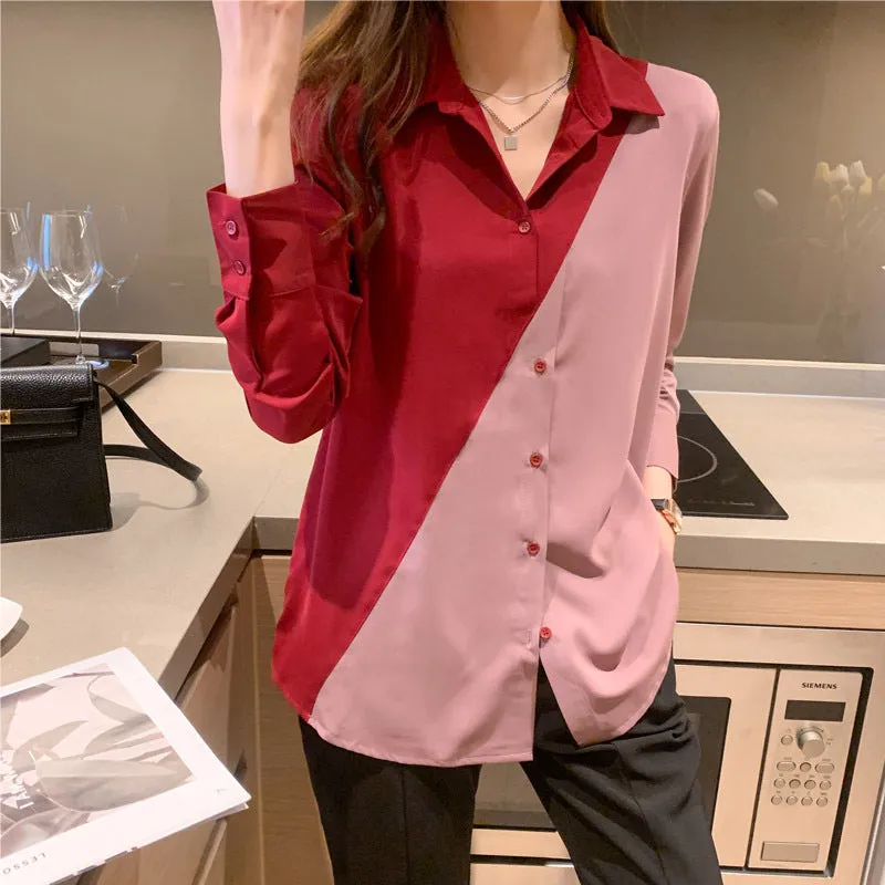 Chiffon Shirt Top Cardigan Shirt Bottoming Shirt Shirt