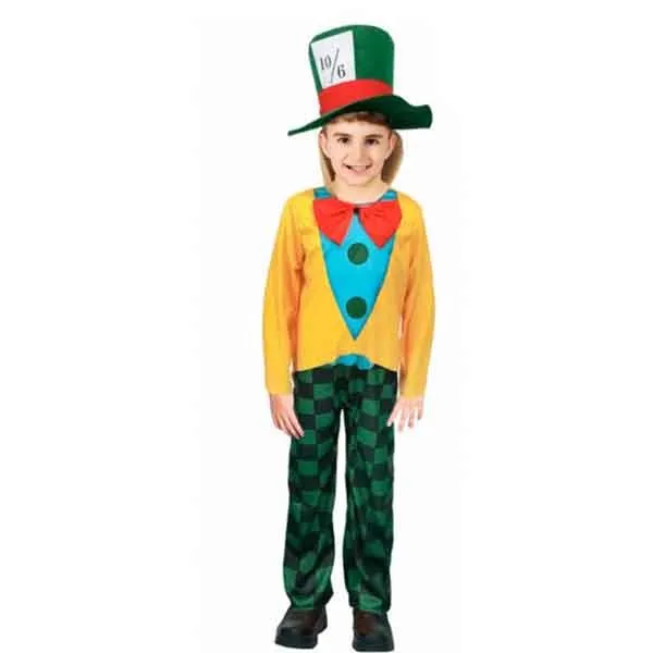 Children Crazy Hat Mad Hatter Costume
