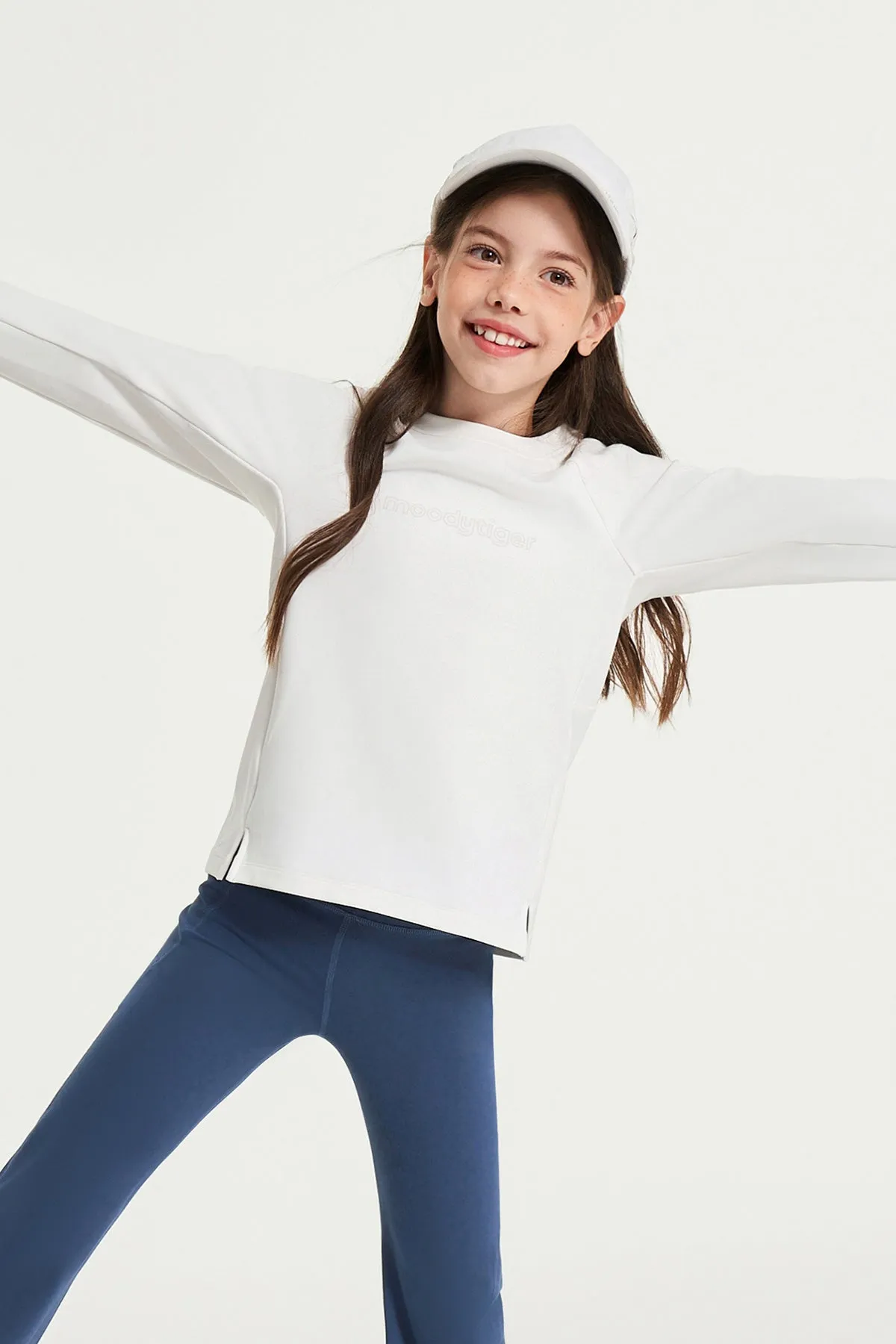 Crew Neck Raglan Sleeves Tee