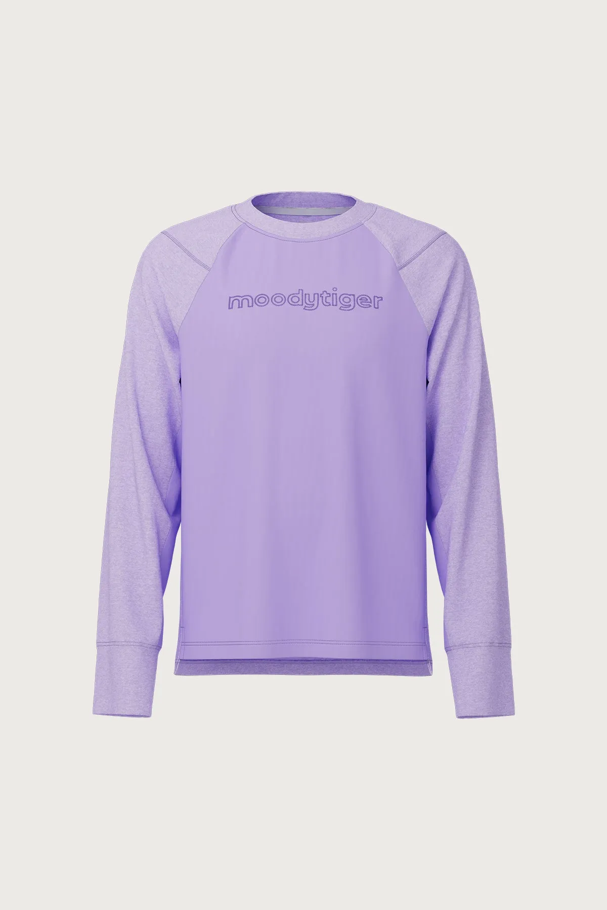 Crew Neck Raglan Sleeves Tee