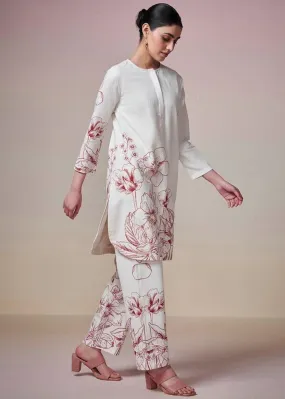 Crimson Petal Co-Ord Set