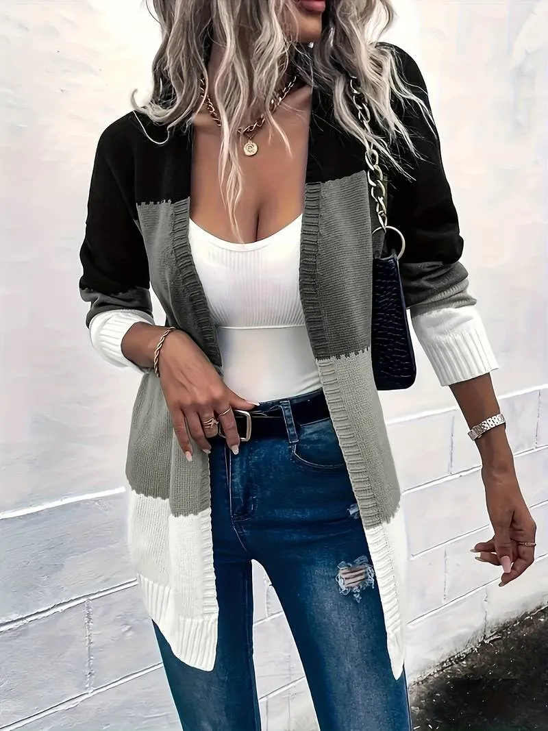 Delphine - Long Sleeve Casual Sweater