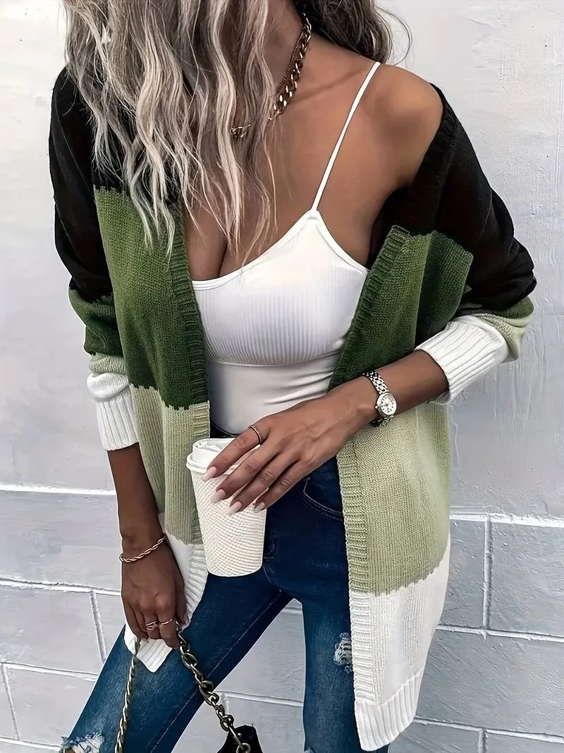 Delphine - Long Sleeve Casual Sweater