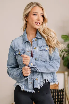 Denim Darlin' Cropped Jacket