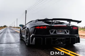 DMC Lamborghini Aventador Edizione GT: Carbon Fiber E-GT Wing Spoiler Super Trofeo: Fits LP700 LP720 LP740 LP750 in Veneno GT3 Style