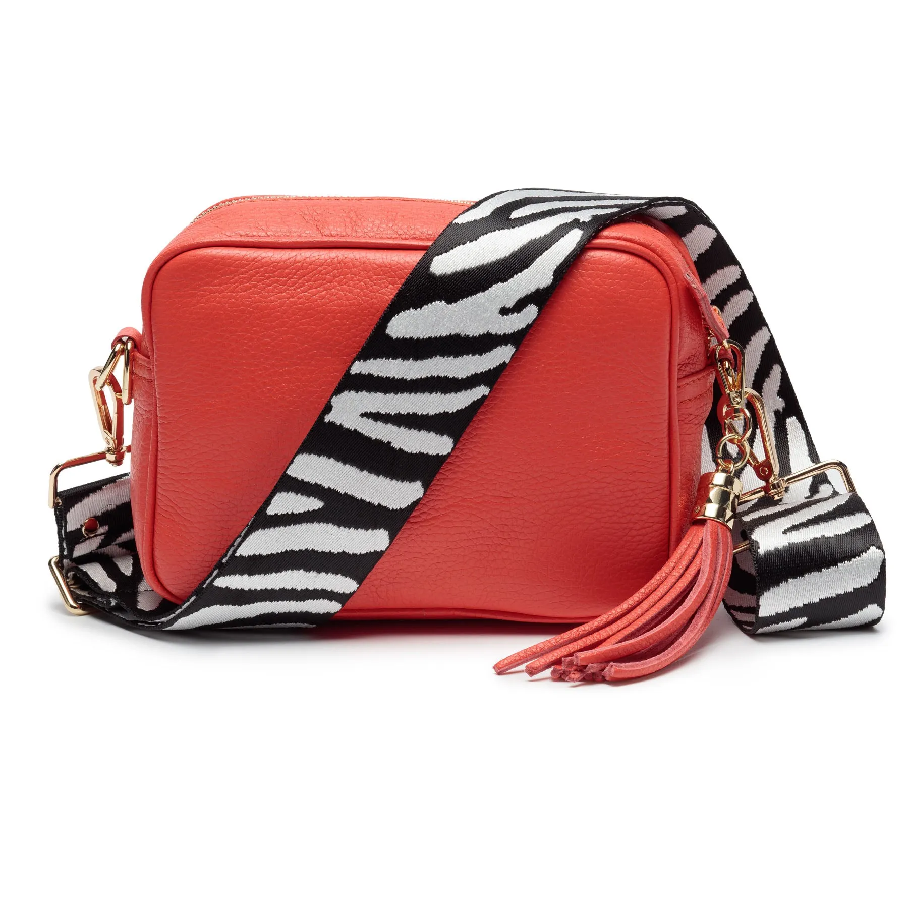 Elie Beaumont Crossbody Bag in Coral