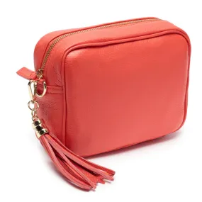 Elie Beaumont Crossbody Bag in Coral